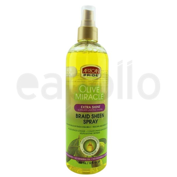 ORS Olive Miracle Braid Sheen Spray (12oz) - 355ml 