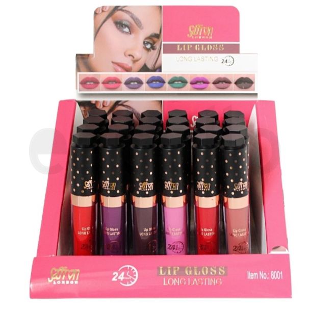 Saffron Long Lasting Lip Gloss -Assorted (A)