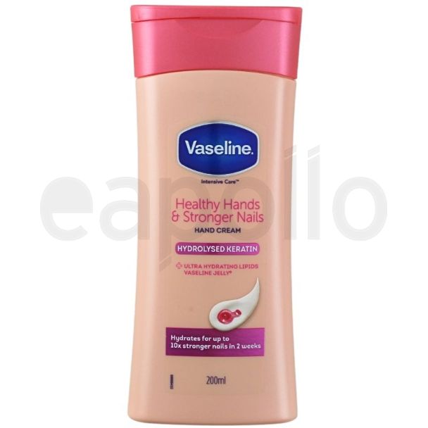 Vaseline Healthy Hands & Stronger Nails Hand Cream 200ml 