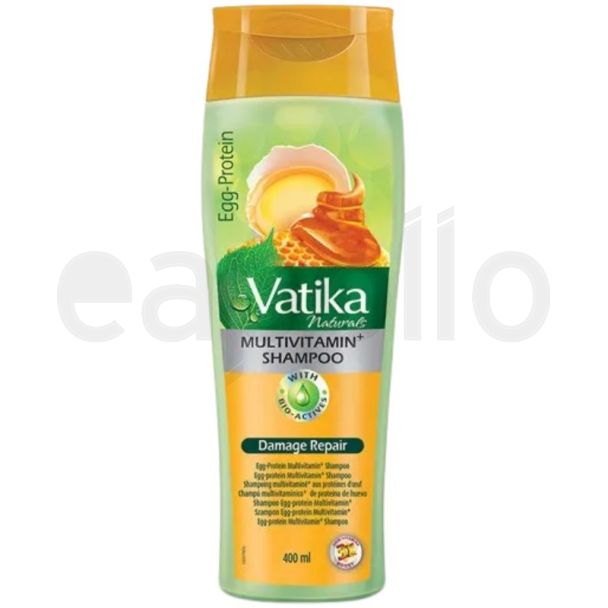 Vatika Egg-Protein Multivitamin Shampoo - Damage Repair (400ml)