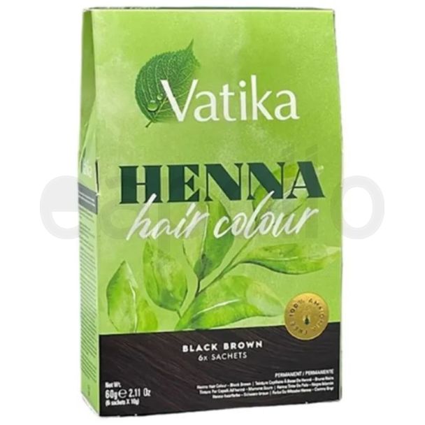 Vatika Henna Hair Colour - Black Brown (BB -09/27)
