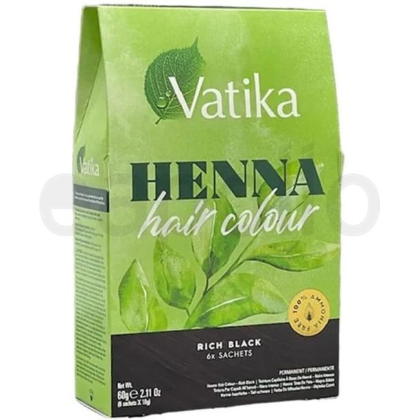 Vatika Henna Hair Colour - Rich Black