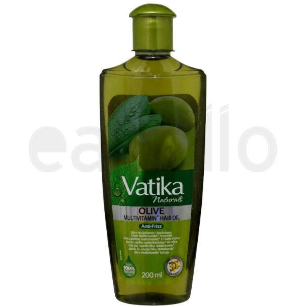Vatika Multivitamin+ Olive Hair Oil - Anti-Frizz  (200ml)