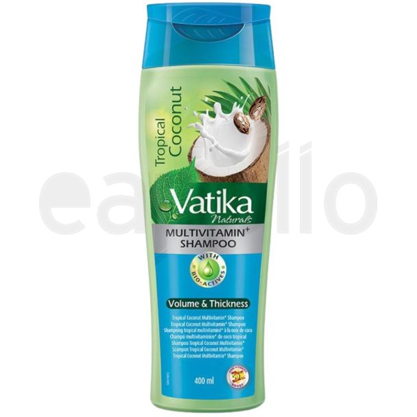 Vatika Naturals Multi Vitamin+ Shampoo - Tropical Coconut (400ml)