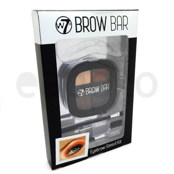 W7 Brow Bar Eyebrow Stencil Kit