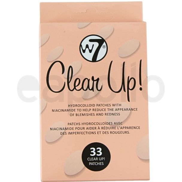 W7 Clear Up! Hydrocolloid Patches 