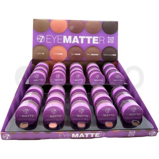 W7 Eye Matter Cream to Powder Eyeshadow - Assorted 