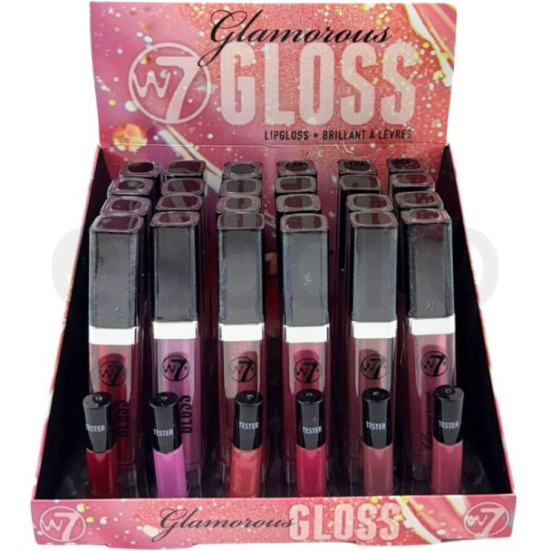 W7 Glamorous Lip Gloss - Assorted (26g)