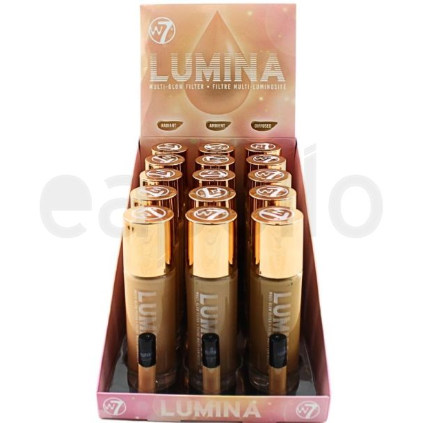 W7 Lumina Multi-Glow Filter Foundation (15pcs)