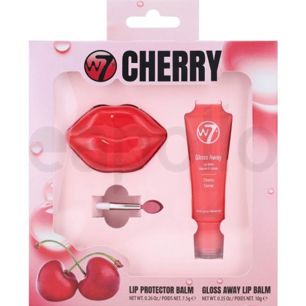 W7 Lip Care Gift Set Kit - Cherry