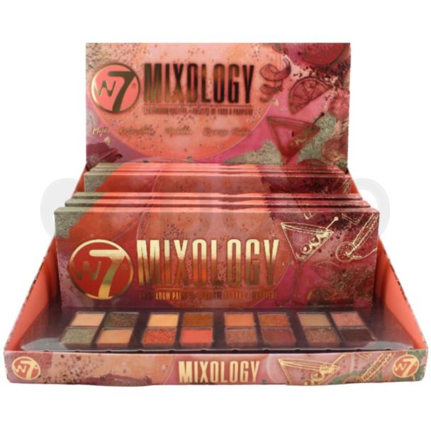 W7 Mixology Pigment Eyeshadow Palette