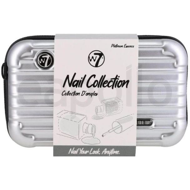 W7 Nail Collection Travel Case Gift Set - Platinum Essence