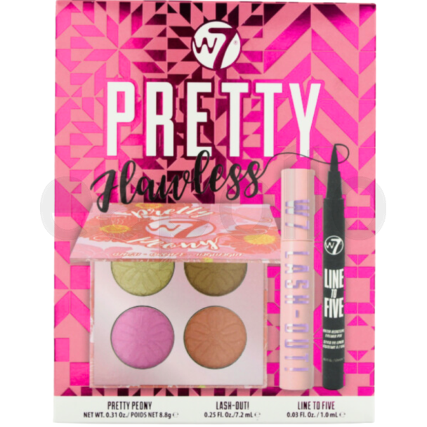 W7 Pretty Flawless Gift Set -3pcs 