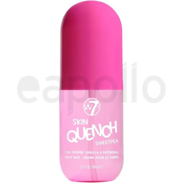 W7 Skin Quench Body Mist  - Sweetpea (100ml)