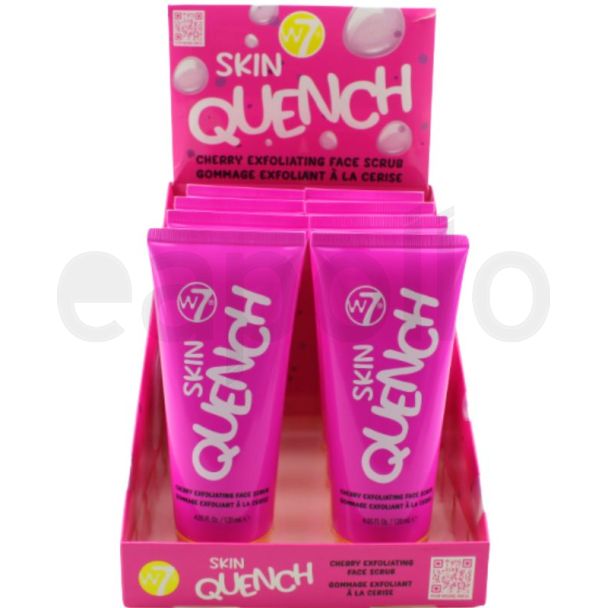W7 Skin Quench Cherry Exfoliating Face Scrub - 120ml