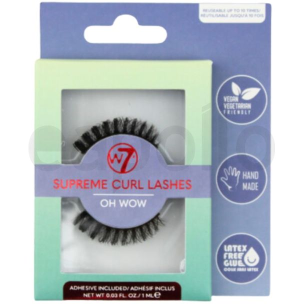 W7 Supreme Curl Lashes- Oh Wow