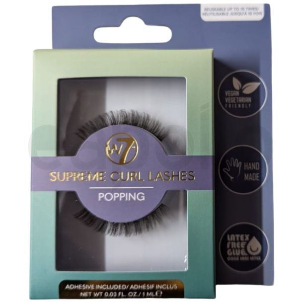 W7 Supreme Curl Lashes- Popping