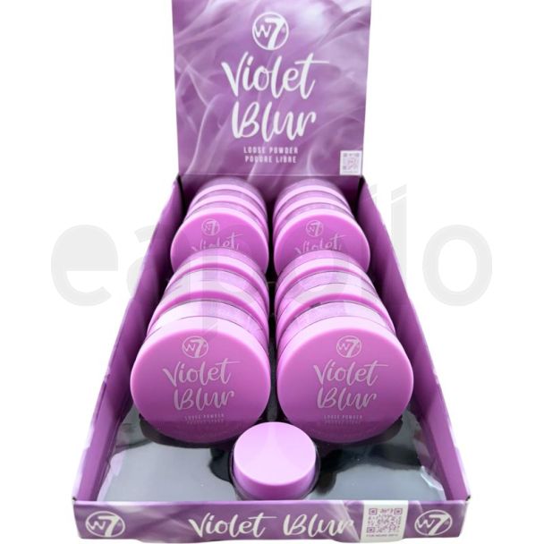 W7 Violet Blur Loose Powder (20g)