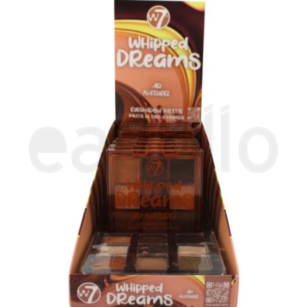 W7 Whipped Dreams Eyeshadow Palette - Au Naturel