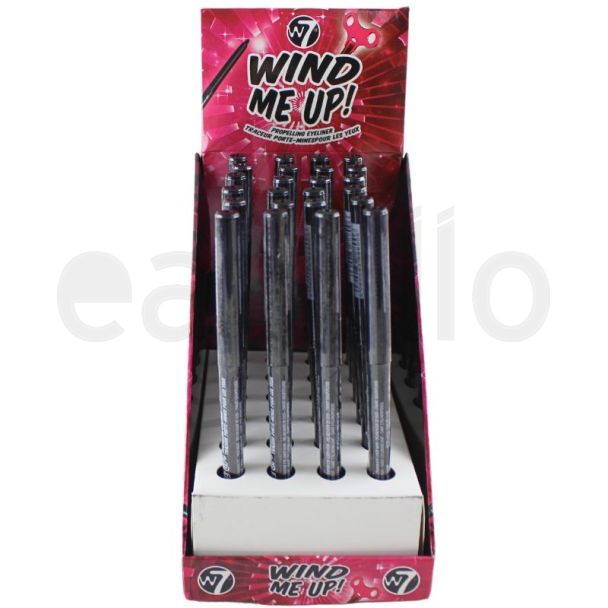 W7 Wind Me Up Propelling Eye Pencil - Black