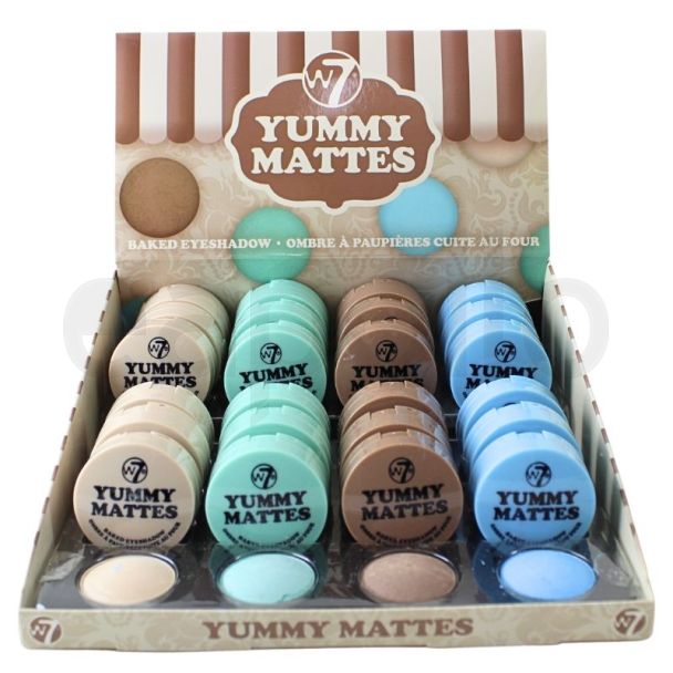W7 Yummy Mattes Baked Eyeshadow - Assorted 