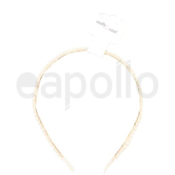 Wavy Pearl Bead Alice Band - 5mm