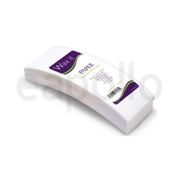Wax It - Paper Traditional Waxing Strips (100 Strips)