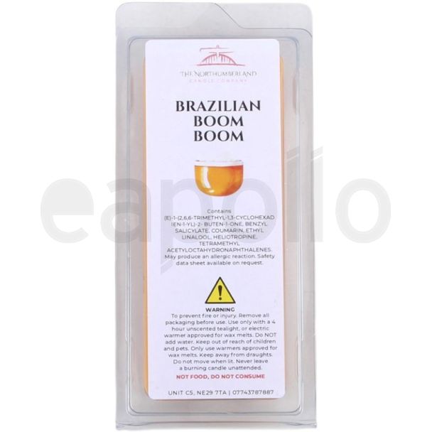 Wax Melt Snap Bar - 50g - Brazilian Boom Boom