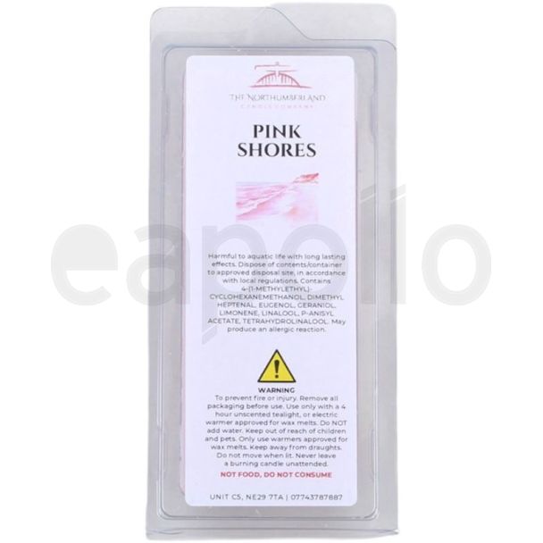 Wax Melt Snap Bar - 50g - Pink Shores