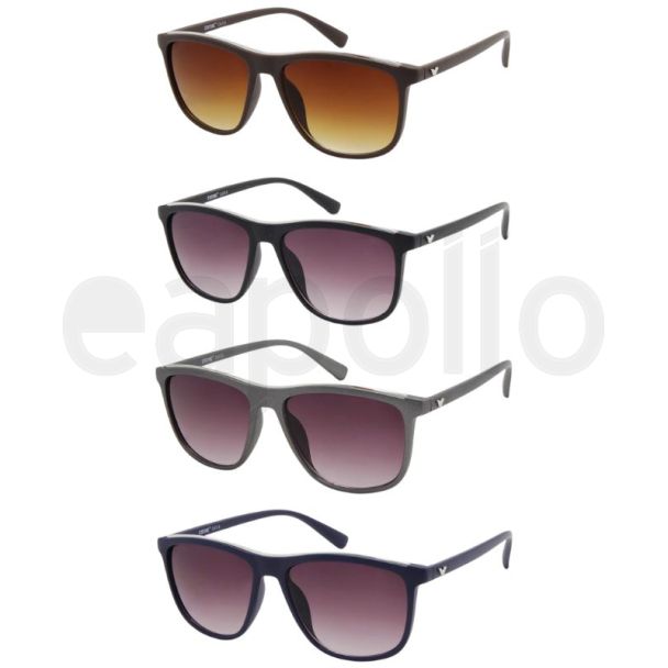 Unisex Wayfarer Sunglasses (UV Protection) - Assorted Colours