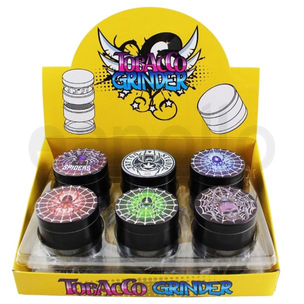 Wholesale 4-Part Metal Handmuller 'Spider' Design - Assorted 