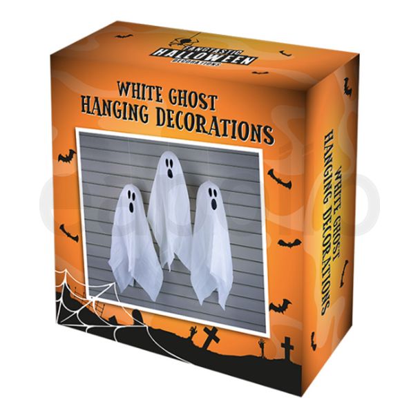 Wholesale Halloween White Hanging Ghost Decoration 
