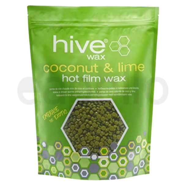 Wholesale Hive of Beauty - Hot Film Wax Pellets (Coconut & Lime) 700g