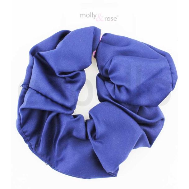 Small Satin Fabric Hair Scrunchie - Assorted