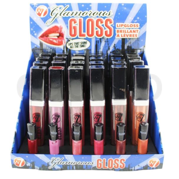 Wholesale W7 Glamorous Lip Gloss - Assorted