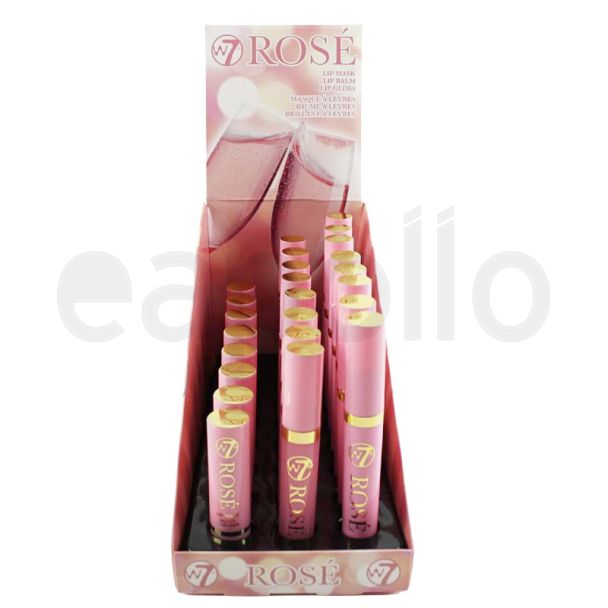Wholesale W7 Rosé Lip Collection - Assorted 