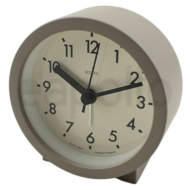 Wholesale Acctim Gaby Alarm Clock - Grey