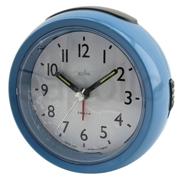 Wholesale Acctim Grace Alarm Clock - Blue