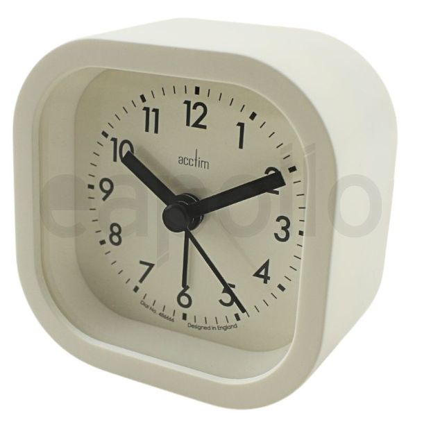 Wholesale Acctim Robyn Alarm Clock - White