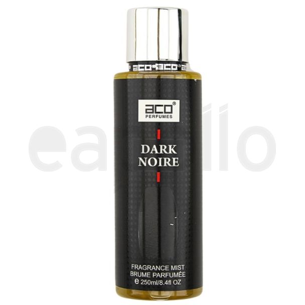 Wholesale Aco Men's Perfume Fragrance Mist - Dark Noire (250ml) 