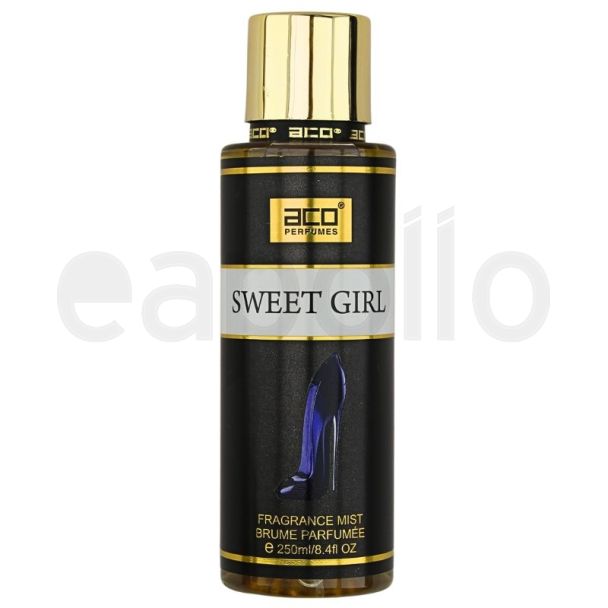 Wholesale Aco Ladies Perfume Fragrance Mist - Sweet Girl (250ml) 