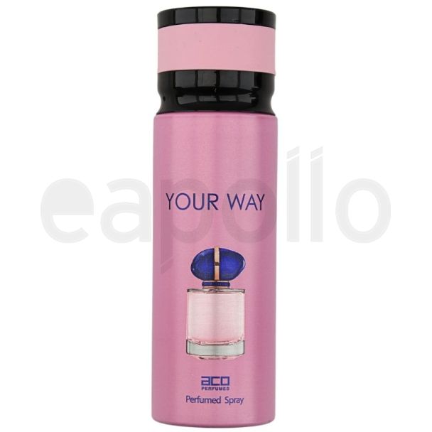 Wholesale Aco Ladies Perfumed Spray - Your Way (200ml) 