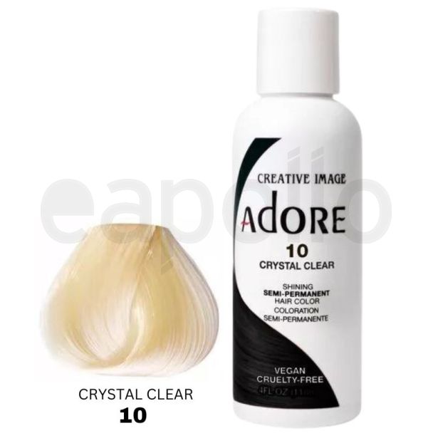 Wholesale Adore Semi-Permanent Hair Dye- Crystal Clear (10)