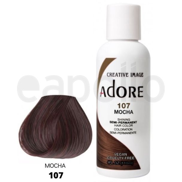 Wholesale Adore Semi-Permanent Hair Dye- Mocha (107) 