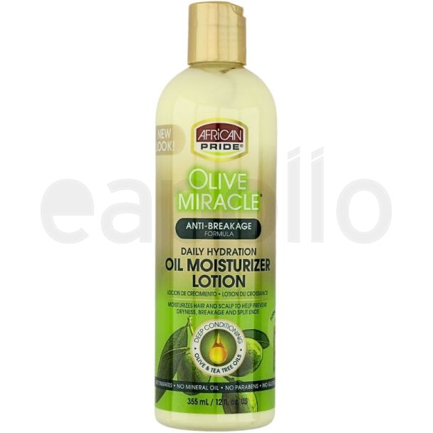 African Pride Olive Miracle Oil Moisturizer Lotion - (355ml) 