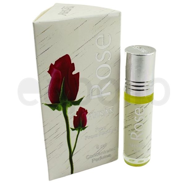 Wholesale Ahsan Alcohol Free Perfume Oil- Rose (6 ml)