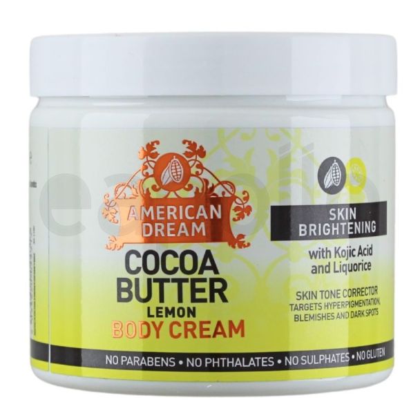 American Dream Cocoa Butter Cream With Kojic Acid (16oz)