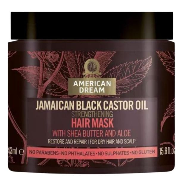 Wholesale American Dream Jamaican Black Castor Oil Strengthening Hair Mask - 15.6fl.oz