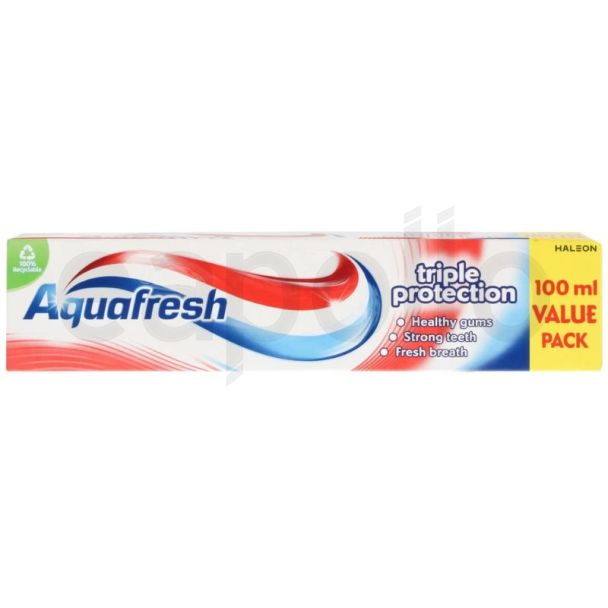 Wholesale Aquafresh Triple Protection Toothpaste - 100ml 