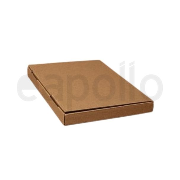 Wholesale Brown Card Fold Flat Box - 23x16x2cm  
